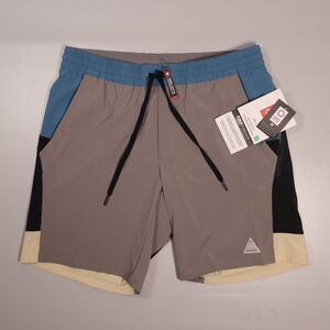 686 Everywhere Stretch Performance Shorts Zip Pocket Gray Mens Small x 8